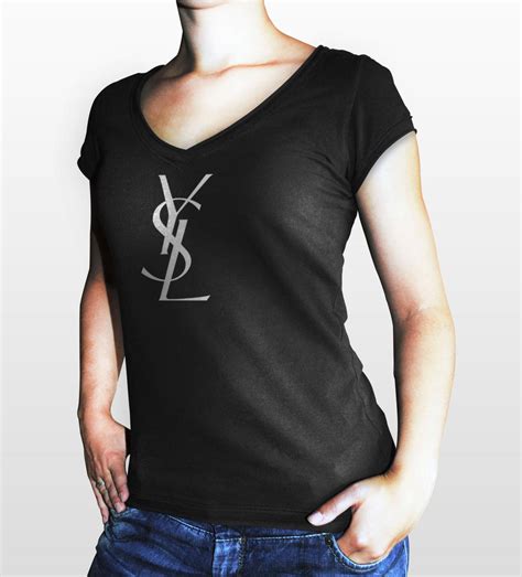 ysl t shirt womens|saint laurent t shirt women's.